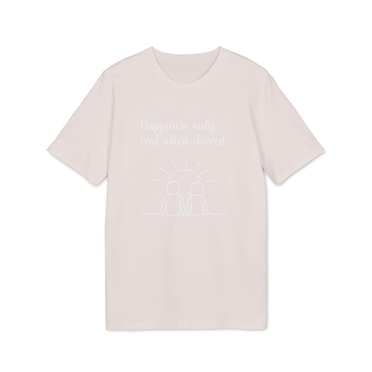 Unisex Happiness Shared T-särk, ökopuuvill - Image 10