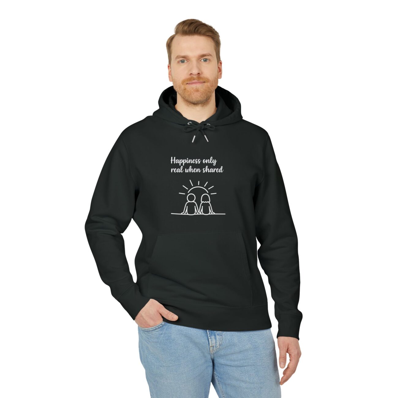 Happiness is Real - Unisex kapuutsiga pusa - Image 16