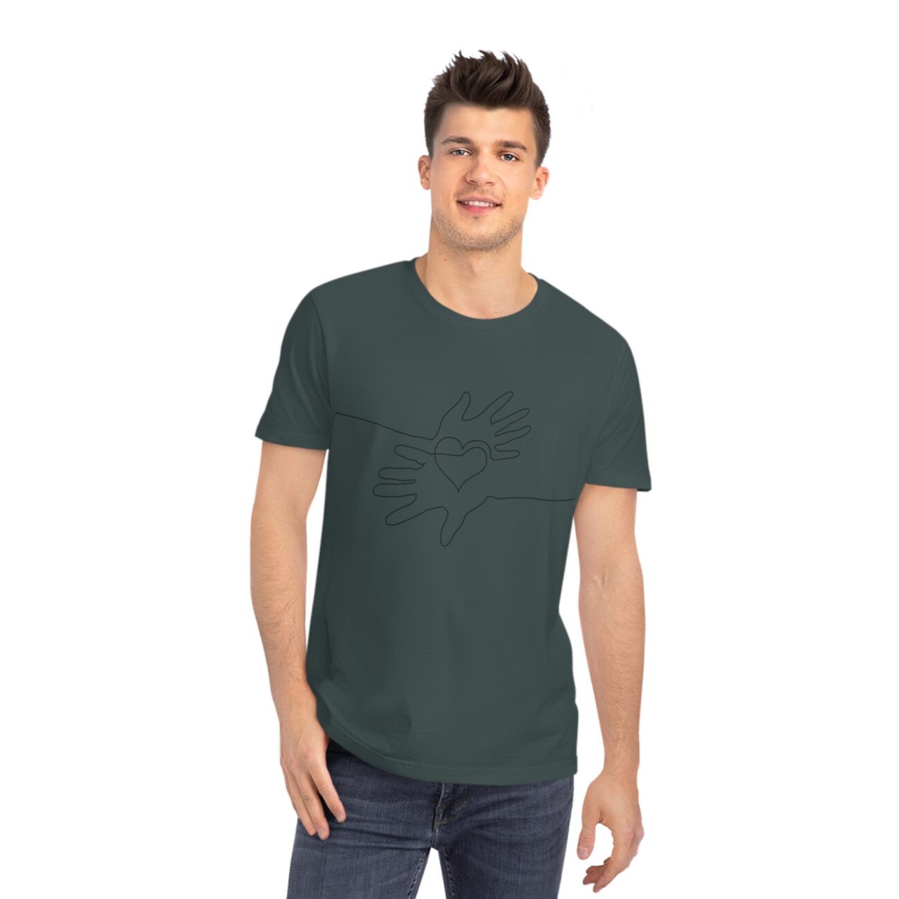 Unisex Rocker T-Särk - Happiness Only Real When Shared - Casual Vibe - Image 12