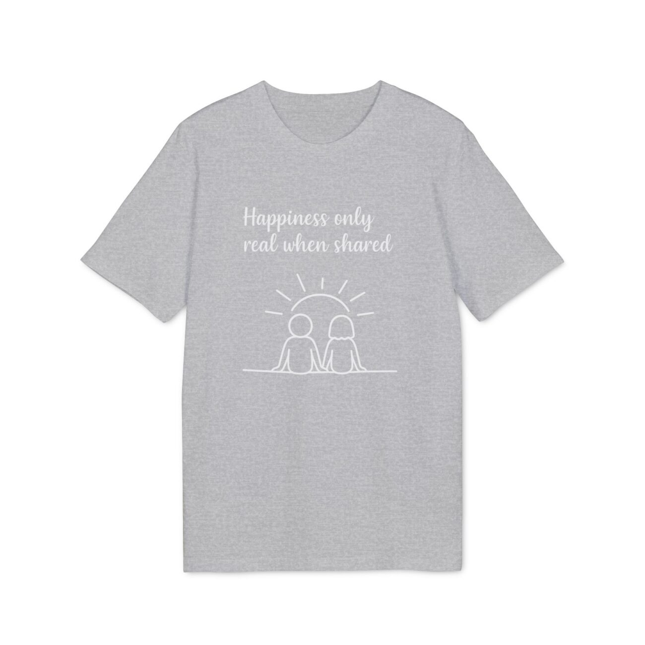 Unisex Happiness Shared T-särk, ökopuuvill
