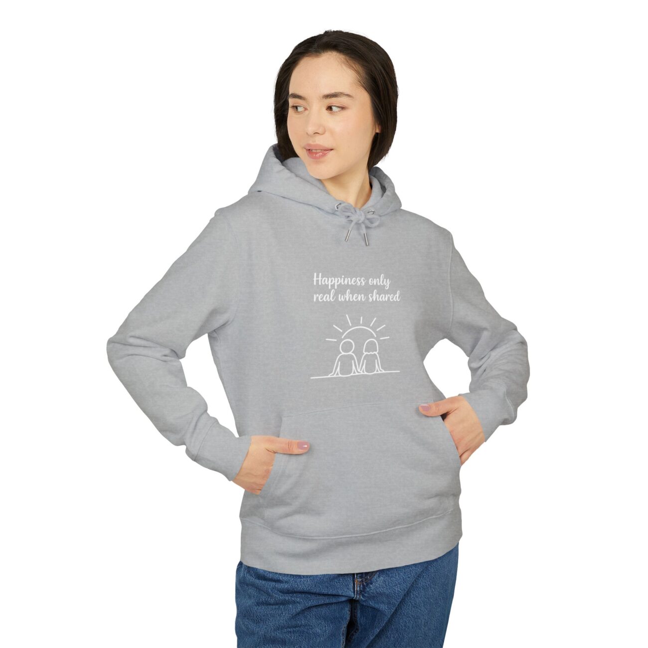 Happiness is Real - Unisex kapuutsiga pusa - Image 7