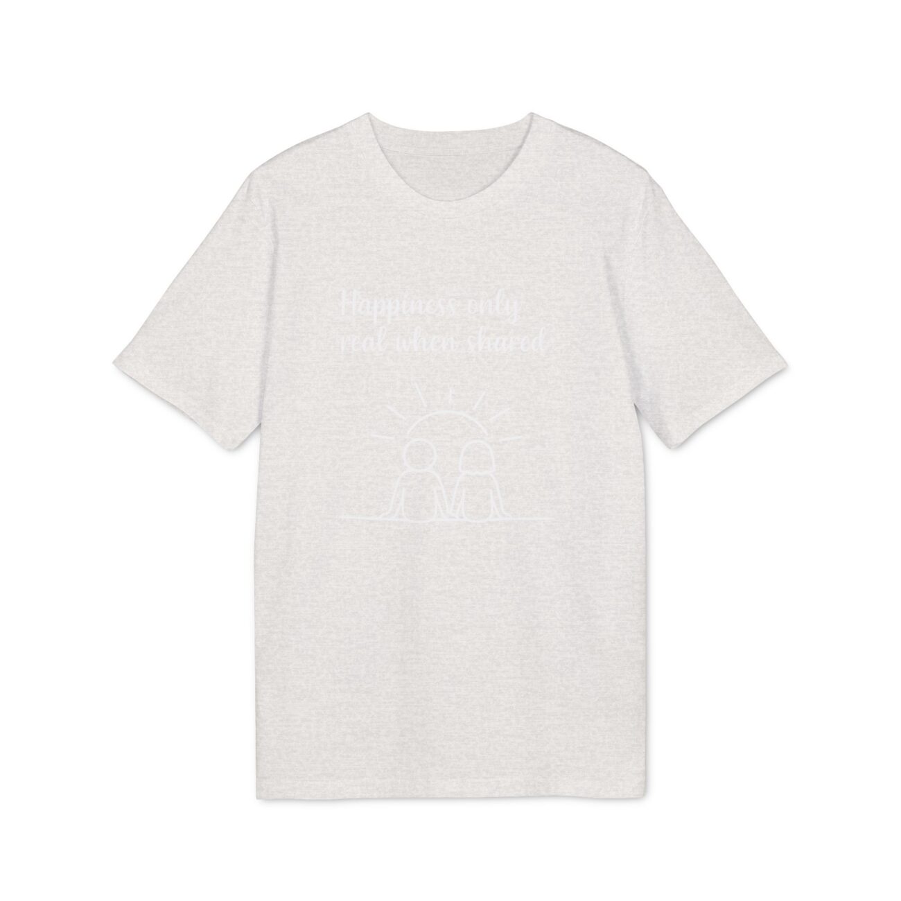 Unisex Happiness Shared T-särk, ökopuuvill - Image 6