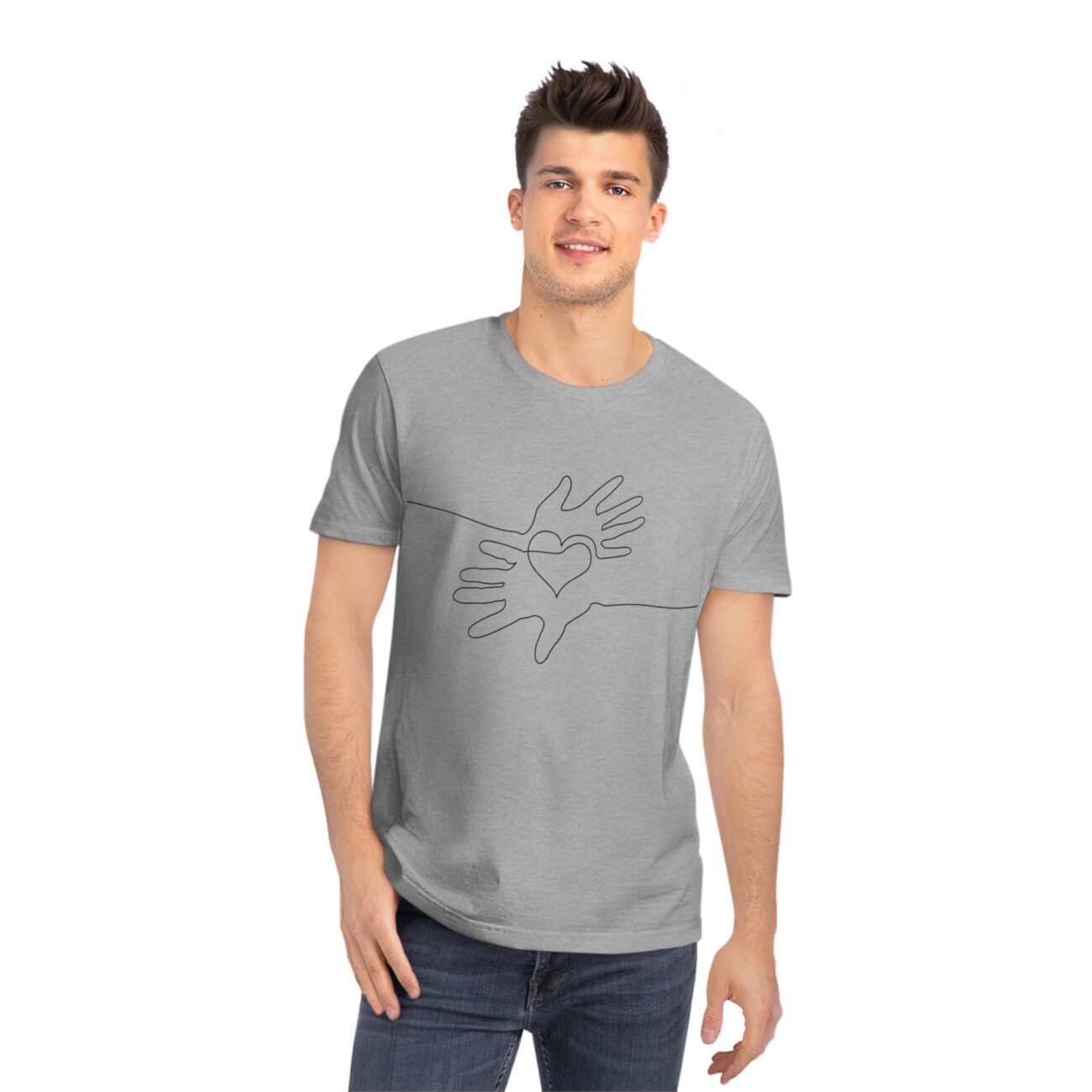 Unisex Rocker T-Särk - Happiness Only Real When Shared - Casual Vibe - Image 8